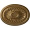 Ekena Millwork Saverne Ceiling Medallion, Hand-Painted Pale Gold, 18 1/2"W x 13 1/2"H x 1 7/8"P CM18SAPAS - alternate 1